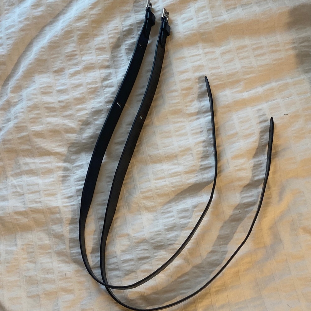 Horse competition garter straps